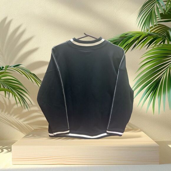 Lauren Ralph Lauren Sweatshirt full zip black 2X - Picture 3 of 9